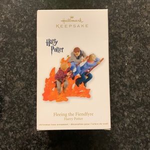 Harry Potter Hallmark Keepsake. Fleeing the fiendfyre.